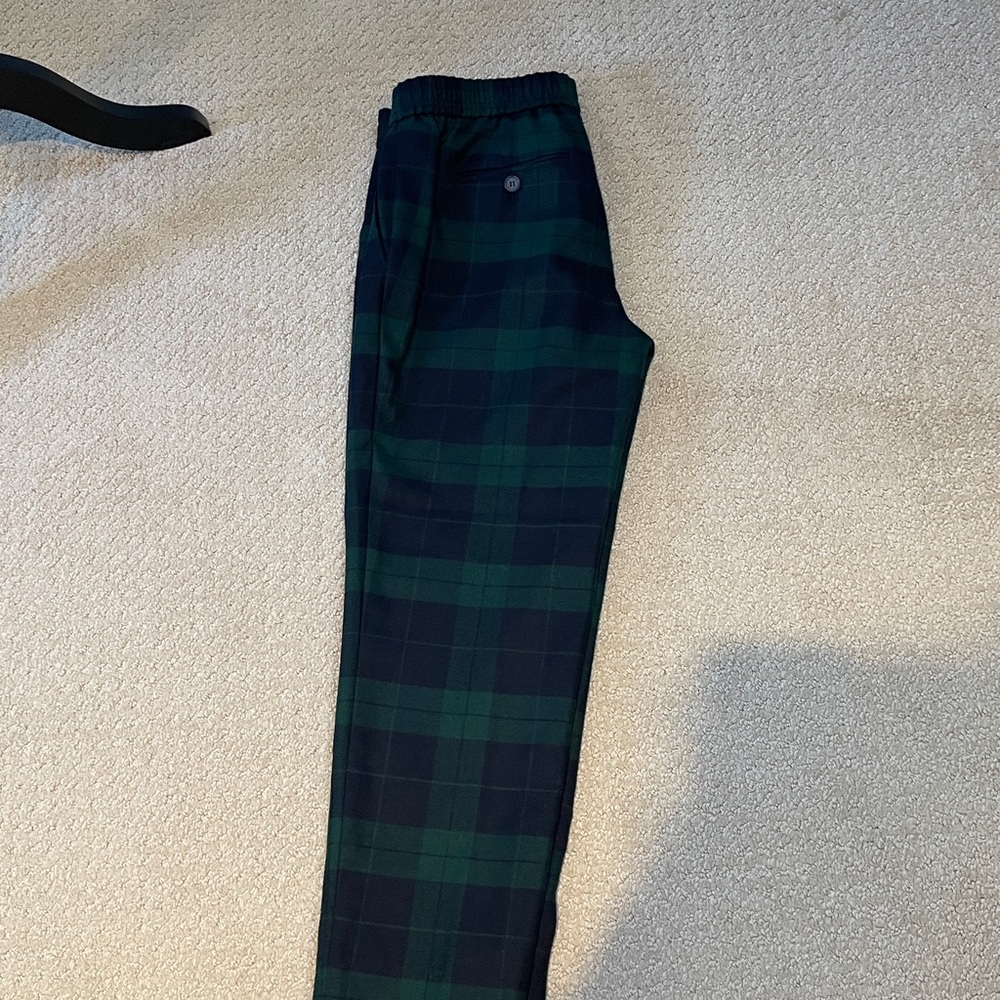 Plaid wool pants - Picture 3 of 5